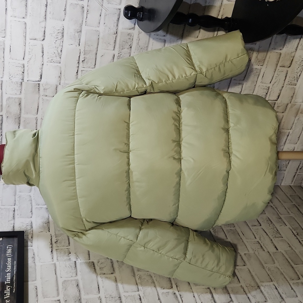 Chelsea & Violet SZ L Seafoam Green Puffer Coat - Picture 2 of 7